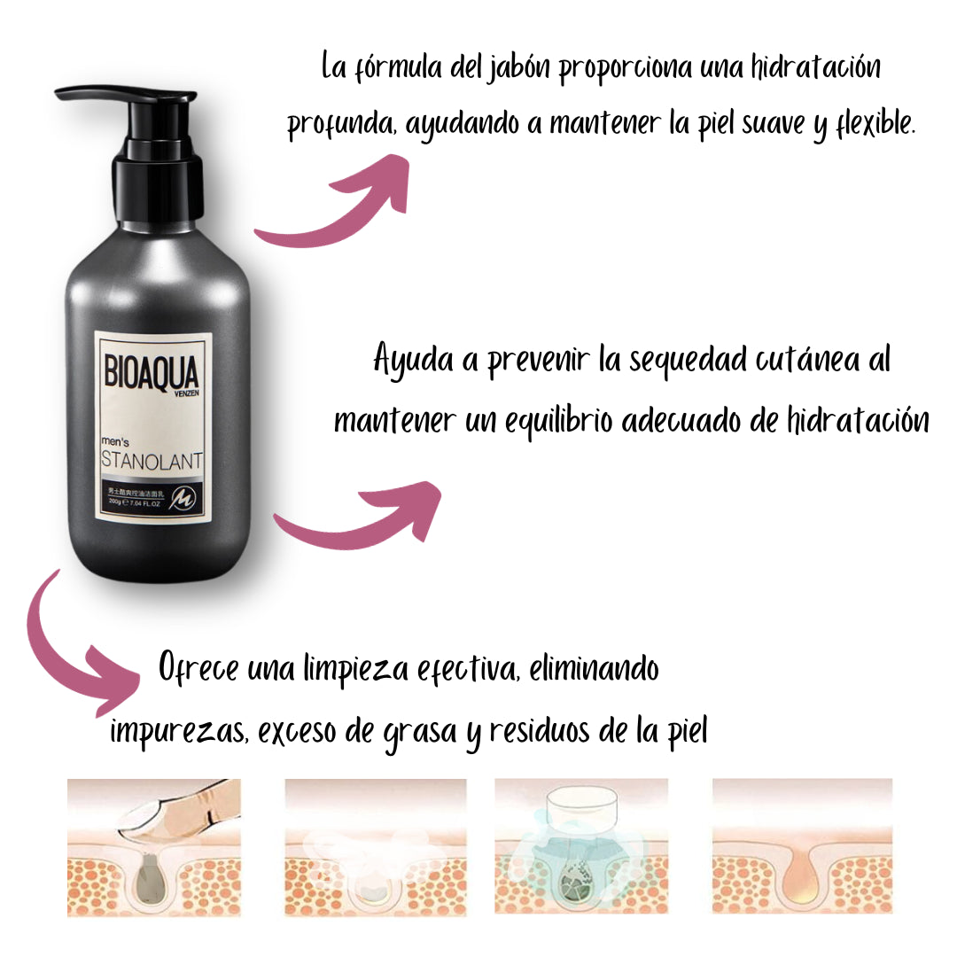 Jabón Facial Hombre Bioaqua