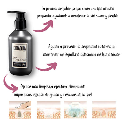 Jabón Facial Hombre Bioaqua
