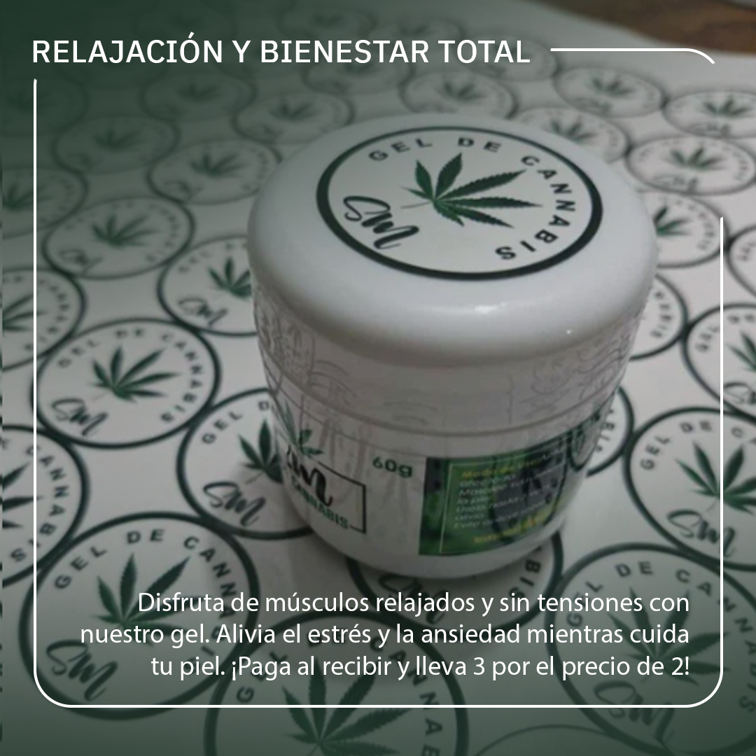 Gel de Cannabis LipoSelme para Dolores Crónicos