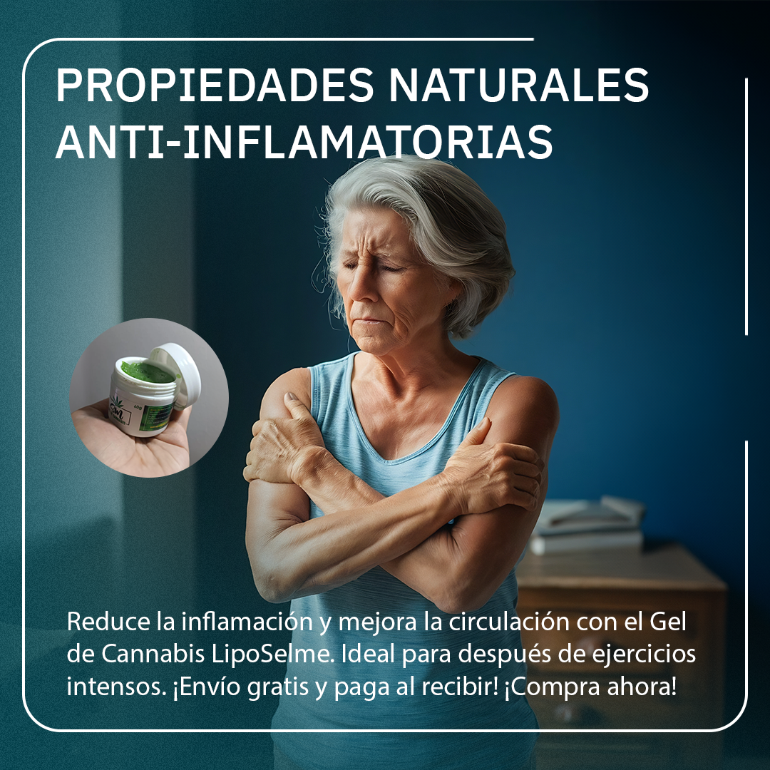 Gel de Cannabis LipoSelme para Dolores Crónicos