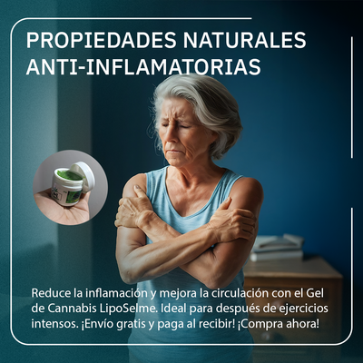 Gel de Cannabis LipoSelme para Dolores Crónicos