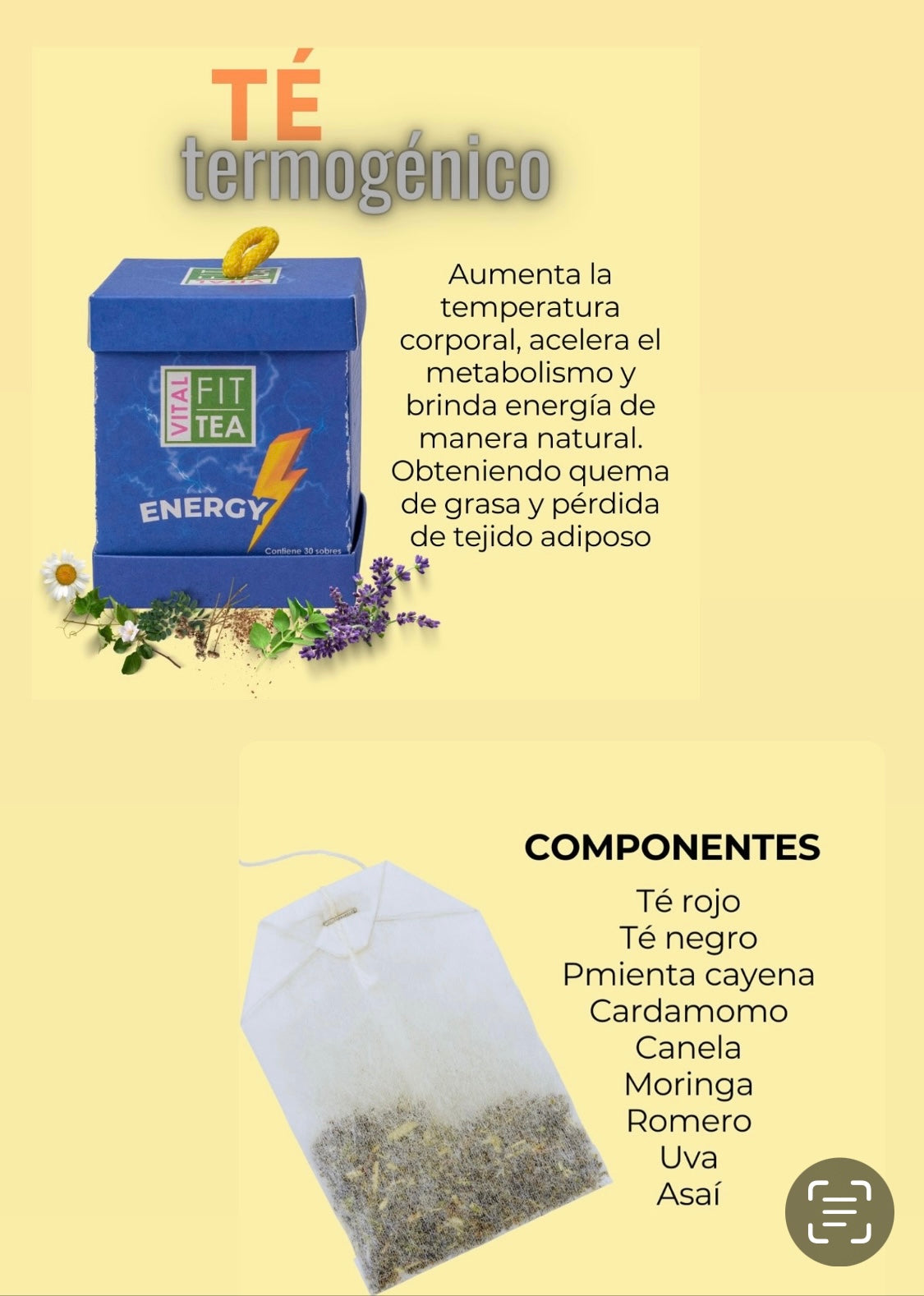 Termogenico para Pérdida de Peso