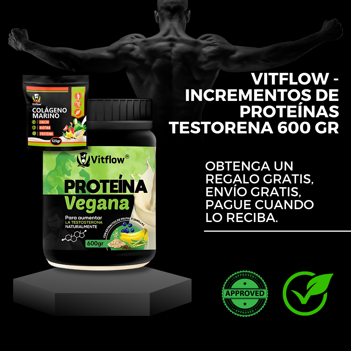 VitFlow - Proteina Aumenta Testo