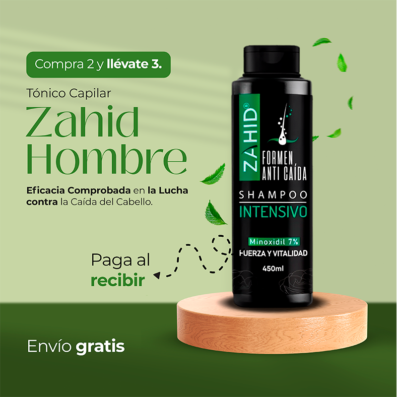 Tónico Capilar Zahid Hombre