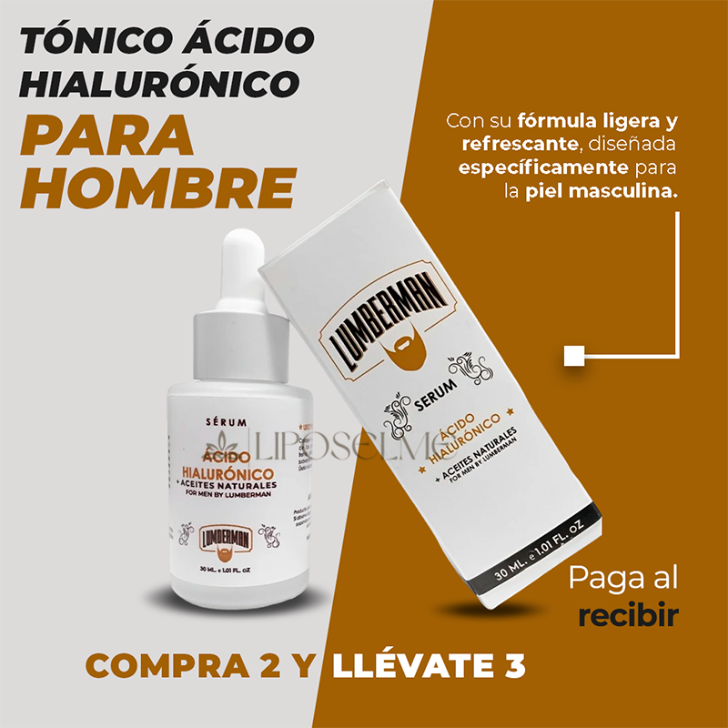 Tonico Acido Hialuronico Para Hombre