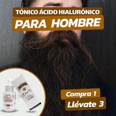 Tonico Acido Hialuronico Para Hombre