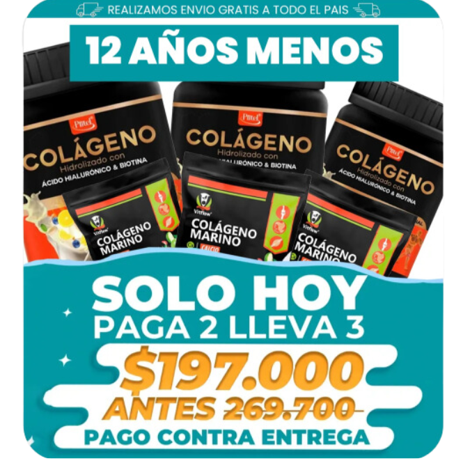 Colageno 600 ML Pritel + Obsequio