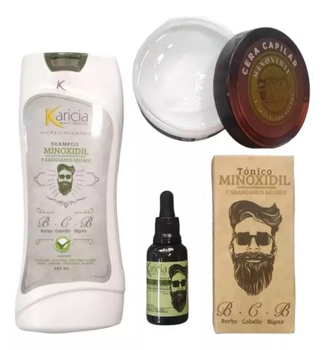 Combo minoxidil Karicia para hombre